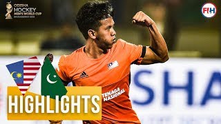 Malaysia v Pakistan  Odisha Mens Hockey World Cup Bhubaneswar 2018  HIGHLIGHTS [upl. by Philcox65]