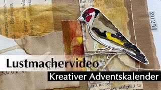 Kreativer Adventskalender im Artjournal 2024  Lustmacher [upl. by Niletac]