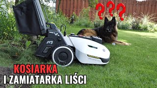 Automatyczny robot koszący z zamiatarką do liści i trawyYUKA 1500 Mammotion [upl. by Eatnahs]