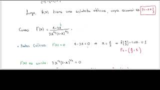 36 Gráfica de una función con derivadas Parte 2 [upl. by Zetnahs]