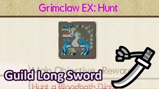 Grimclaw EX vs Guild Long Sword  MHGU [upl. by Latea288]