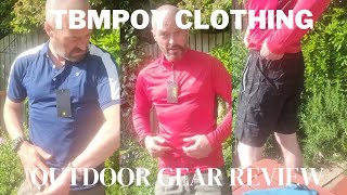 TBMPOY summer outdoor clothing gear Outdoor gear review [upl. by Noirrad]