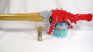 Review Dino Super Drive Saber Power Rangers Dino Super Charge [upl. by Shelah]