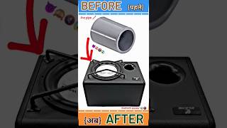 Restoration PVC PIPE🌀convert ♻️ into Bluetooth speaker🔊restoration trending shorts pvc speaker [upl. by Westlund]