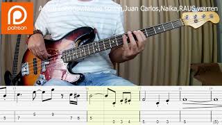 Bill Withers  Aint No Sunshine BASS COVER  PLAY ALONG TAB  SCORE [upl. by Aohsoj466]