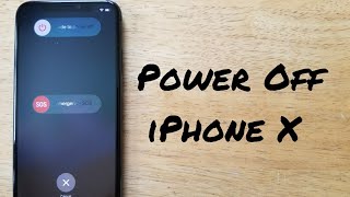 How to power off iPhone X XS 10 [upl. by Annawak5]