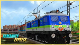 JOURNEY IN 12551 SMVT BENGALURU  KAMAKHYA AC SF EXPRESS  TSDR V4 ROUTE  MSTS LIVE [upl. by Gardal]