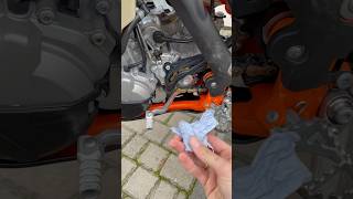 KTM oil leak😱 motorcycle [upl. by Keith452]