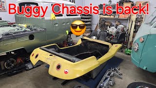 A Day in the Life of Vintage Classic Specialist Episode 201 Buggy chassis is back [upl. by Eimoan]