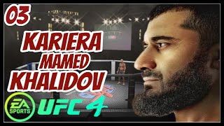 UFC 4 03 Kariera Mamed KHALIDOV 🔥👍🏻🇵🇱Pierwsza zawodowa walka [upl. by Rumilly230]