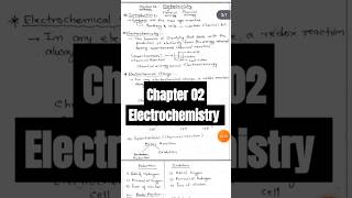 ElectrochemistryClass 12th Chemistry Chapter 02CBSE 202425 chemistry neet shorts viralvideo [upl. by Glinys]