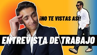 Cómo VESTIR para una ENTREVISTA DE TRABAJO  ¡NO a los JEANS [upl. by Jenn]