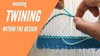 Twining  Weaving Techniques for Beginners [upl. by Quartet88]