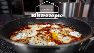 Shakshuka  ⚡ HENZES BLITZREZEPTE ⚡ [upl. by Kippie]