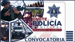 🔴 CONVOCATORIA Policia Municipal UNETE Polcia Preventivo ✅ REQUISITOS  Beneficios [upl. by Ingles]