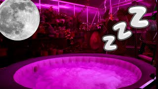 ASMR SLEEP to Hot Tub Sleep Sounds amp Loud Fan Noise [upl. by Farhi810]