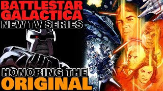 New Battlestar Galactica TV Show Honoring The Original 1978 Series [upl. by Llyrrad]