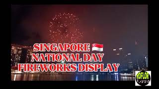 Singapore National Day Fireworks Display  August 092024 [upl. by Alviani]