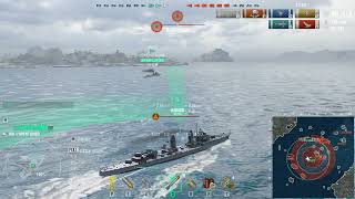 World of Warships  LAventurier in Mode Shuffle  125424 damage  2374 BXP [upl. by Diannne963]