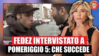 Fedez in Tv dopo le voci di crisi con Chiara Ferragni le prime dichiarazioni a Pomeriggio 5 [upl. by Arek]