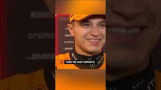 Lando mocks Mika Häkkinen amp David Coulthard 😂 f1 formula1 source ViaplaySportNederland [upl. by Anerahs]