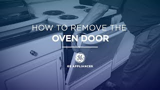 How to Remove the Oven Door [upl. by Aniroc903]