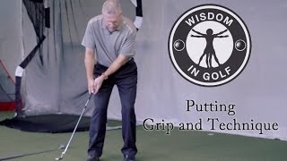 Putting Grip and Technique Wisdom in Golf [upl. by Marge]