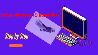 Windows 10 Homepro Installation Step by Step 20242025  l windows 10 from bootable pendrive [upl. by Venator]