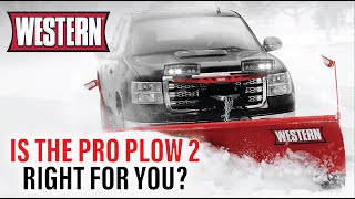 How to use a WESTERN PLOW for a commercial site [upl. by Atinram]