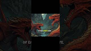 BloodRed Sky Dragons’ Deadly Duel mythology fantasy trending lore dragon youtubeshorts [upl. by Gonzalo]