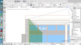 ArchiCAD 21  2D shadow in elevation [upl. by Lemrahs334]