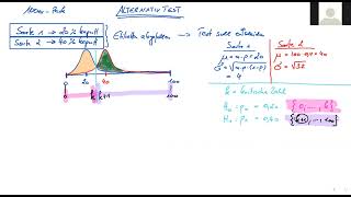 MATHEABI STOCHASTIK DER ALTERNATIVTEST EINFÜHRUNG [upl. by Bullough]