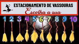 ESCOLHA SUA VASSOURA E DESCUBRA UM POUCO MAIS SOBRE VOCÊ [upl. by Mickey]