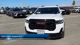 2023 GMC Acadia SLE Costa Mesa Newport Beach Irvine Huntington Beach Orange [upl. by Jephum]