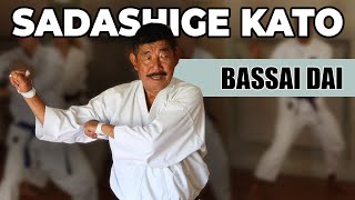 Bassai Dai by Sadashige Kato 9th dan shotokan [upl. by Wakerly]