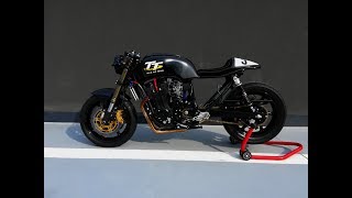 Honda CB750 Seven fifty Cafe Racer [upl. by Eimmis37]