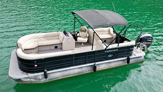 SOLD  2021 Veranda Vista22RC Tritoon Rental Fleet Boats Units 2 amp 13 on Norris Lake TN [upl. by Annenn177]