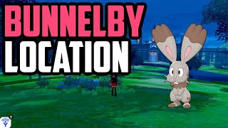 Where to Find Bunnelby  Pokemon Sword amp Shield [upl. by Meill]