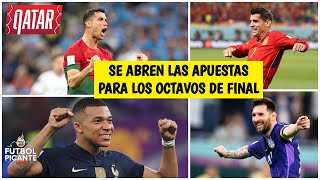 PRONÓSTICOS Los grandes favoritos para los octavos de final del mundial Catar 2022  Futbol Picante [upl. by Ayocat]