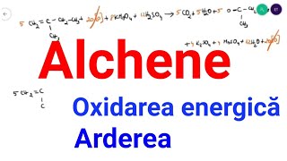 Alchene  oxidarea energică și arderea [upl. by Dora]