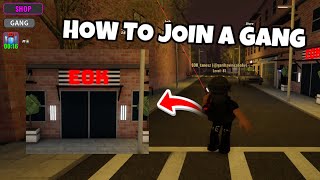 How to join a Gang in Street Life Tutorial [upl. by O'Meara]