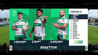 BENETTON v LEINSTER  URC 202425  3RD ROUND  RUGBY FULL MATCH [upl. by Robins]