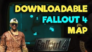 FALLOUT 4 MAP 🗺️ FREE GIFT [upl. by Lynnell]