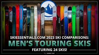 2023 Mens Alpine Touring Ski Comparison with SkiEssentialscom [upl. by Imak]