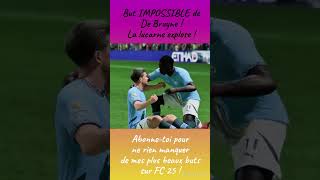 But IMPOSSIBLE de De Bruyne  La lucarne explose  FC25 ManCity DeBruyne [upl. by Oiratnom]