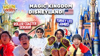 MENGGILA DI MAGIC KINGDOM MAIN ROLLER COASTER  MUKBANG PAHA AYAM JUMBO  WORLD TRIP [upl. by Waldner]