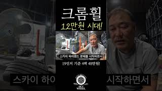 크헉 크롬휠 12만원시대 그렇게 비싸던 크롬휠이 무슨일이래 스카이휠 휠복원 휠도색 [upl. by Bette]