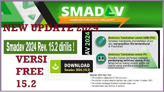 Cara Download dan Instal ANTIVIRUS SMADAV 2024 Versi 152 FREE Untuk Laptop\PC [upl. by Suirtemed]