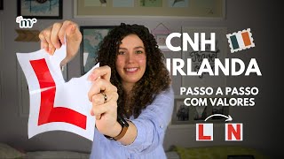 COMO TIRAR CARTEIRA DE MOTORISTA NA IRLANDA  Passo a Passo com Valores  Maria Quer Viajar [upl. by Dnomde]