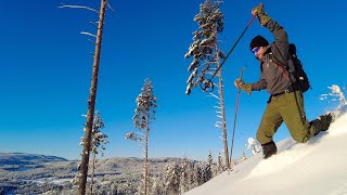 Telemark skiing [upl. by Alodie]